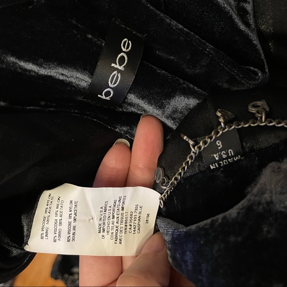 Vintage y2k Velvet Whimsgoth Fit Flare Ruffle Victorian Steampunk Costume Rave - Picture 5 of 6